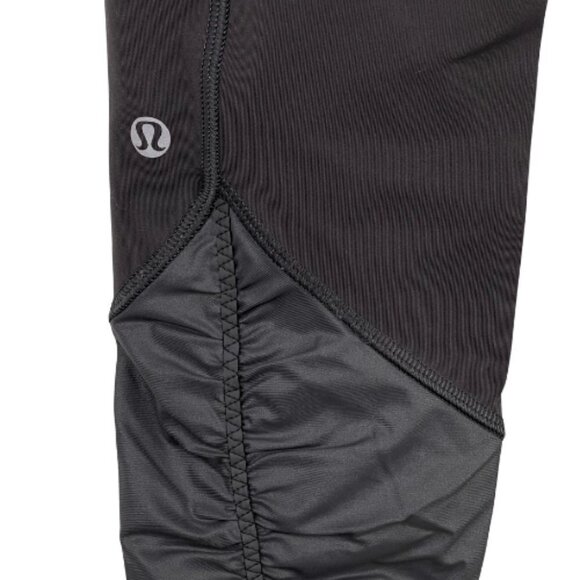 Lululemon Pace Queen Tight 6 Mid Rise 7/8 Length Full On Luxtreme Stretch Gray - Picture 9 of 10